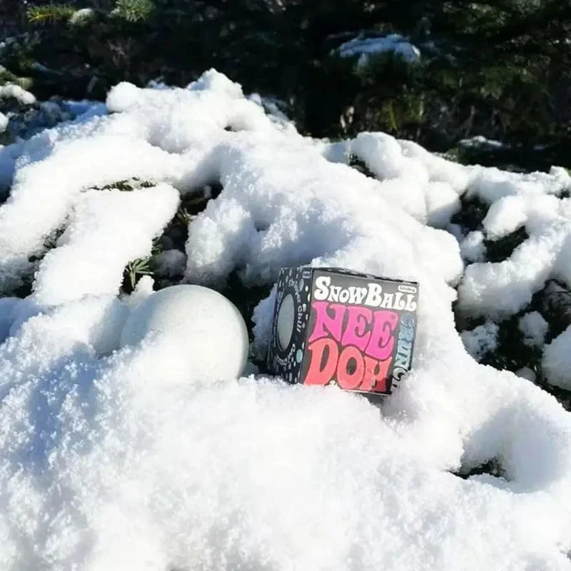 NeeDoh Snow Ball Crunch Blocks
