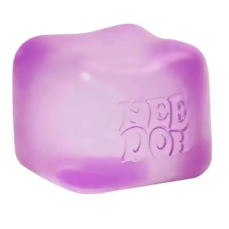 Nee Doh Jellyfish & Cube Squish Toy